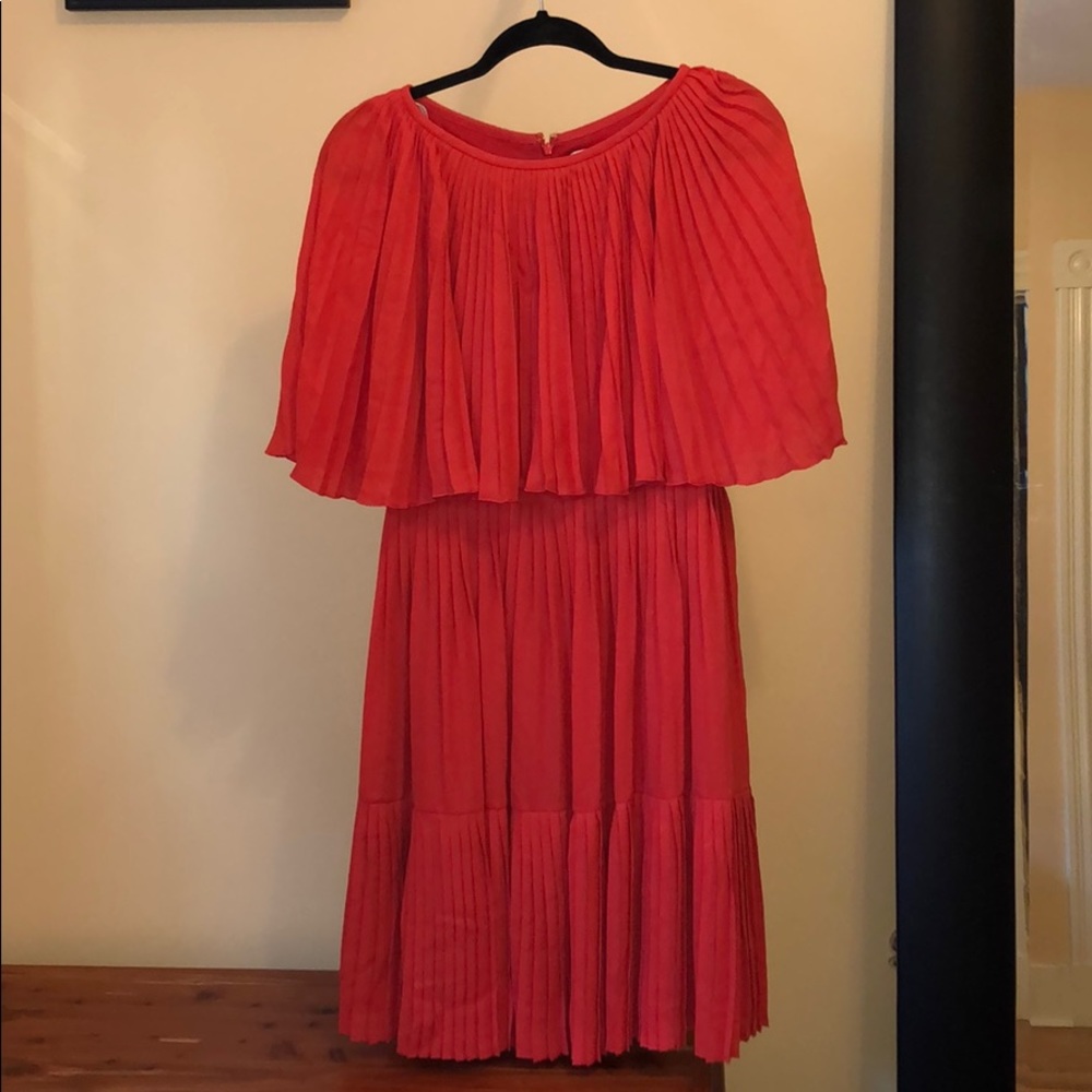 Kate Spade pleated mini dress